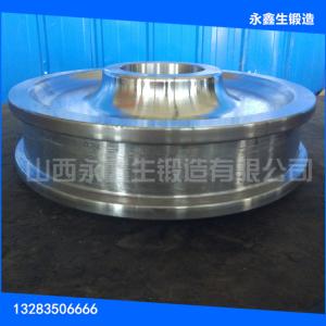 65Mn電機車車輪鍛件